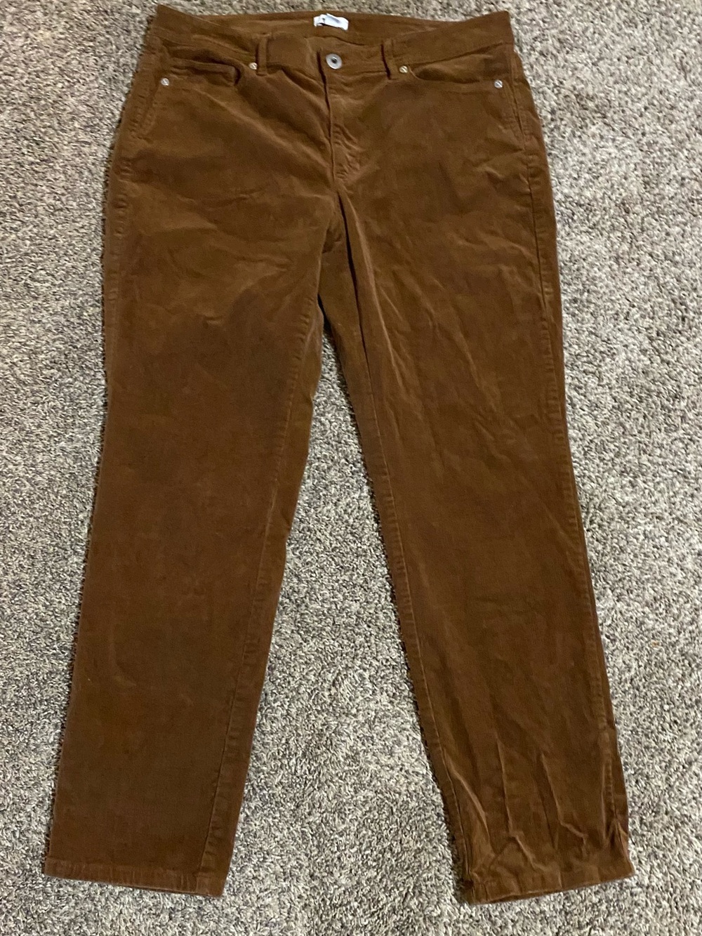 J. Jill Women’s Corduroy Pants in Rich Brown